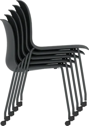 chaise-sixe-4leg-castors-side-chair-howe