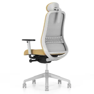 1. FAUTEUIL ERGONOMIQUE SOULY DOSSIER TISSU DE NOWY STYL (1)