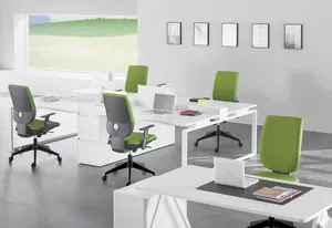 1. FAUTEUIL DE BUREAU TERTIO DOSSIER TISSU DE SOKOA
