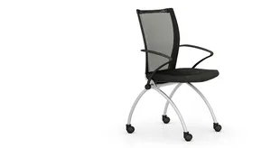 1. FAUTEUIL DE REUNION A ROULETTES VIENA DE MOBEL LINEA (1)