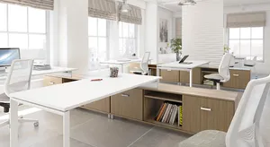 BUREAU BENCH STAR AVEC MEUBLE DE RANGEMENT DE MOBEL LINEA (5)