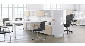 BUREAU BENCH STAR AVEC MEUBLE DE RANGEMENT DE MOBEL LINEA (2)