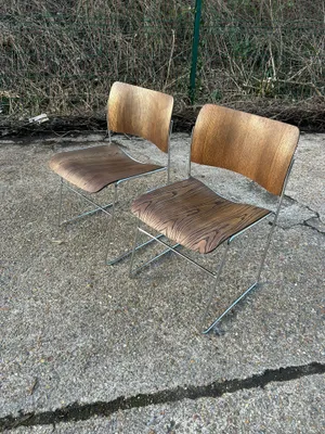 Burodoc x Vertgom x Faguo chaise 40 4 David Rowland Howe mobilier ré-use seconde vie 2